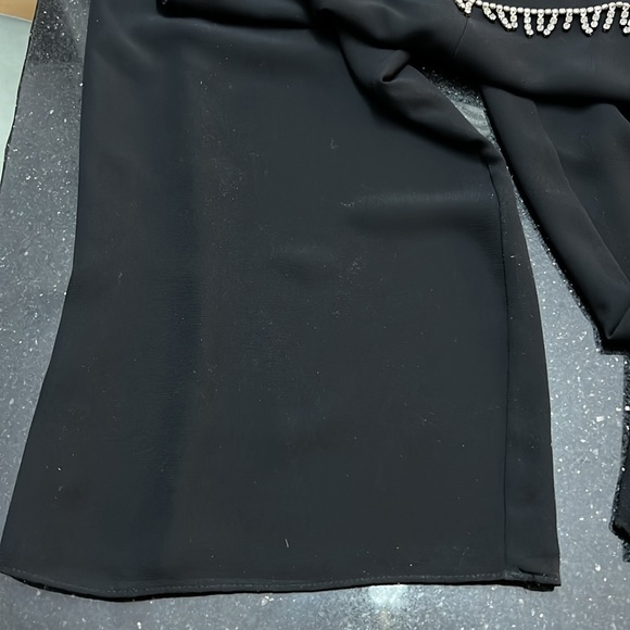 Dressy chiffon pants with rhinestones. Like new size 8. - Picture 9 of 11